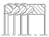 Уплотнение штока S1315-T